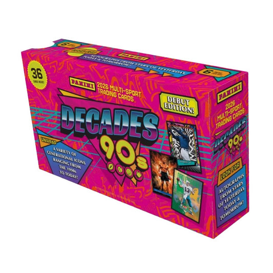2026 Panini Multi-Sport Trading Cards Decades 90’s