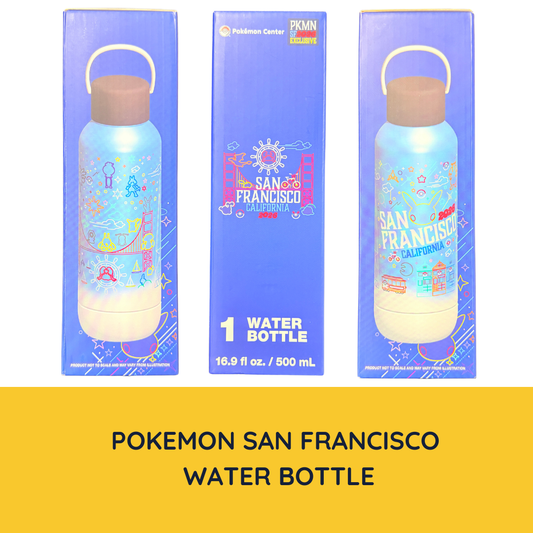 2026 San Francisco Pokemon Worlds XP SF Themed Water Bottle