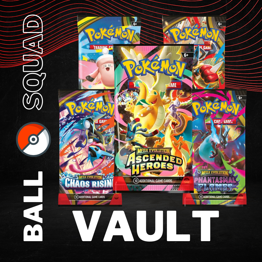 Pokemon VAULT - 5 Pokemon Booster Packs