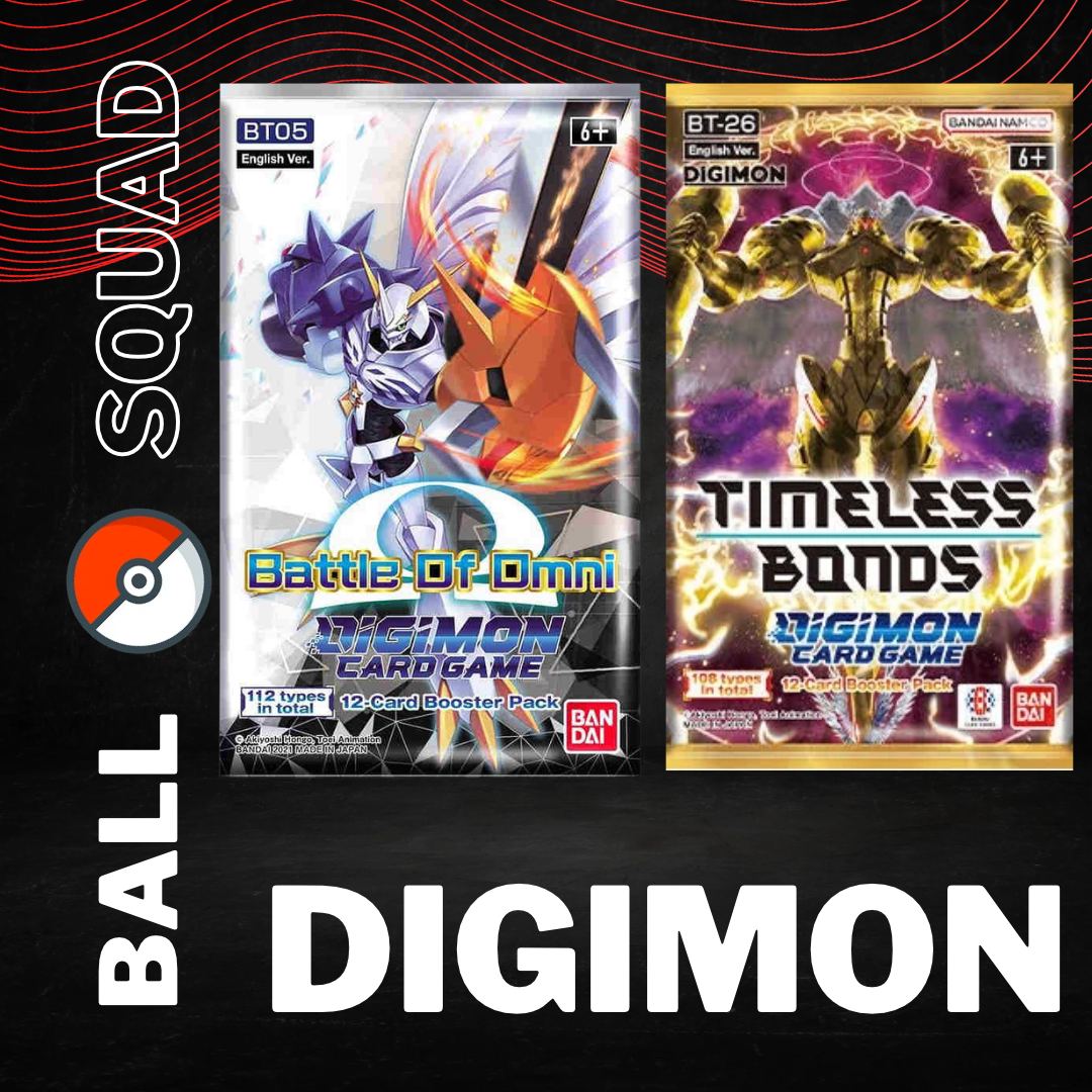 Digimon BT05 BT26 - 2 Booster Pack Bundle