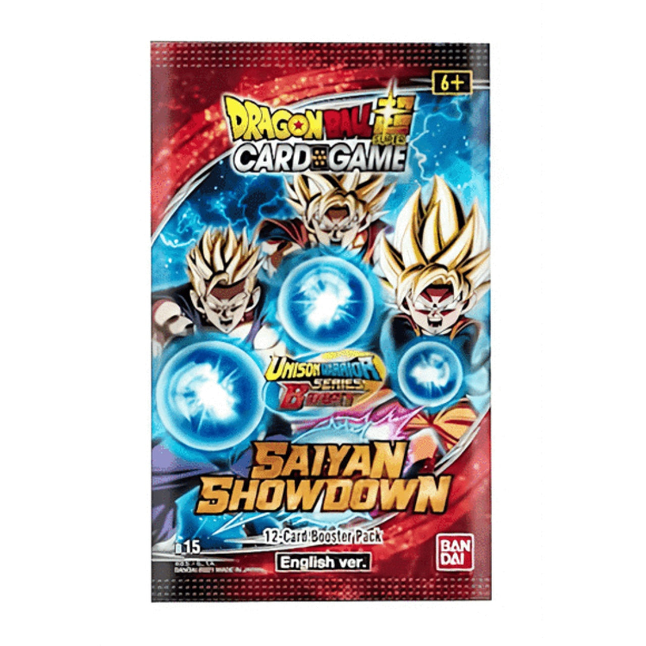 Dragon Ball Super Masters Saiyan Showdown B15 Booster Pack