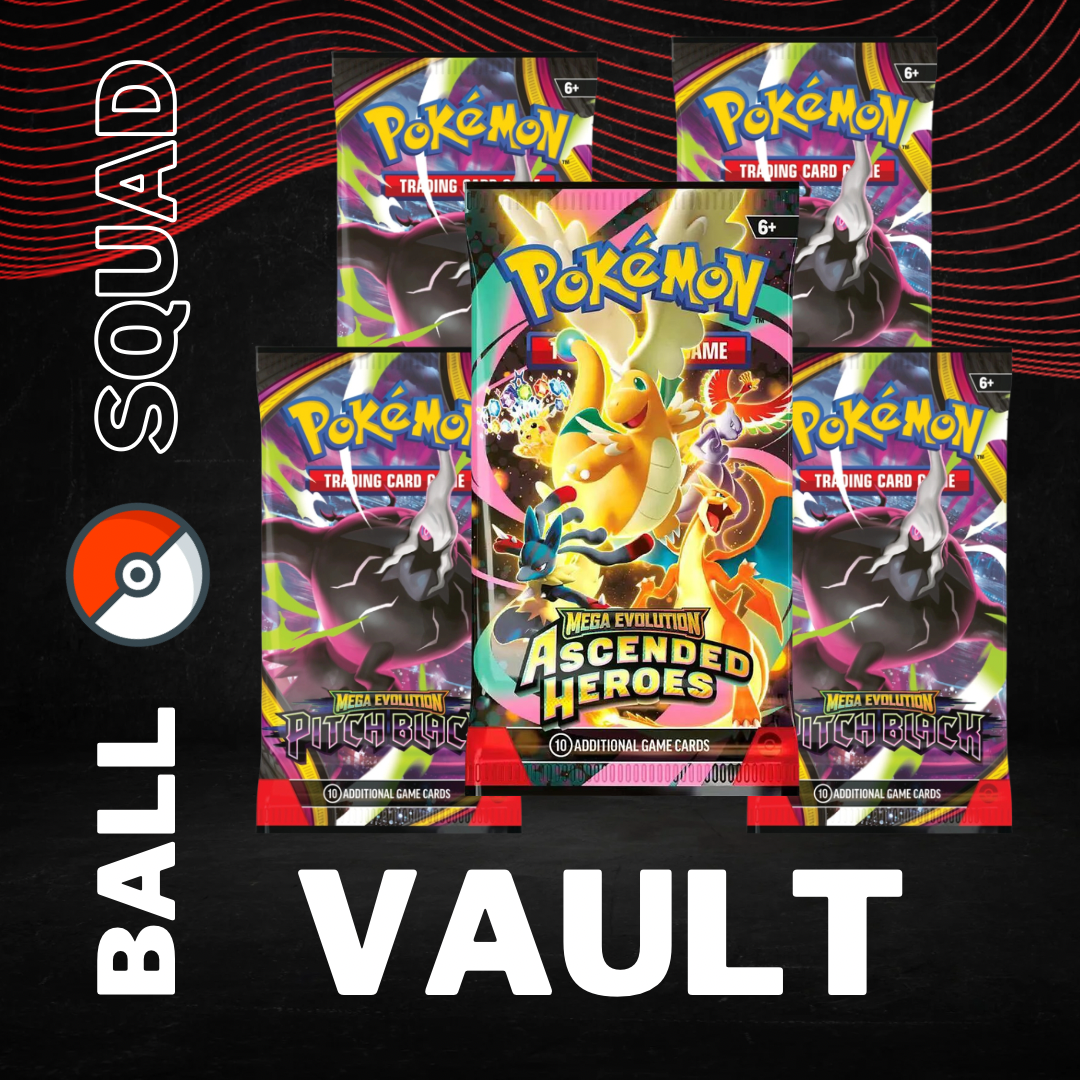 Pokemon VAULT - 5 Pokemon Booster Packs (LIVESTREAM ONLY)