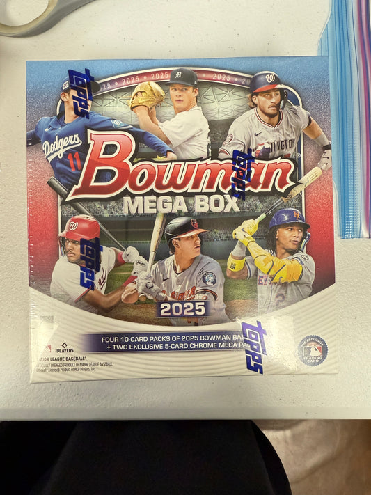 2025 Bowman Baseball Mega Box