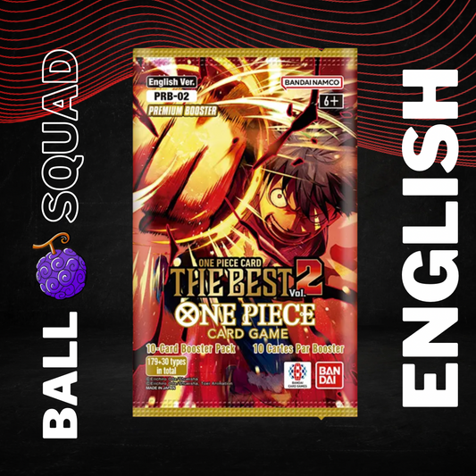 One Piece The Best Volume 2 PRB-02 Booster Pack