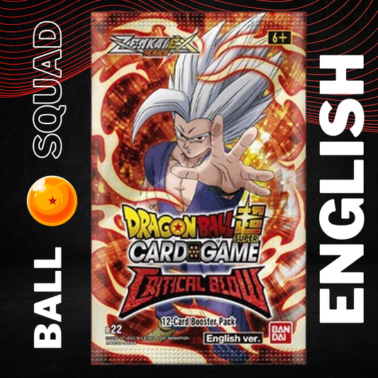 Dragon Ball Super Masters BT22 Critical Blow Booster Pack
