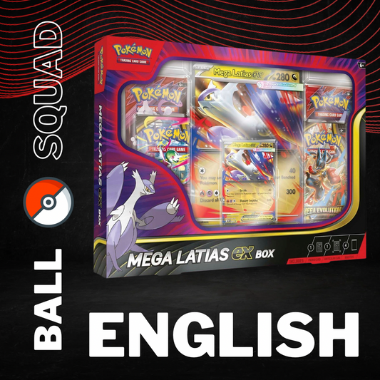 Mega Latias EX Pokemon Box