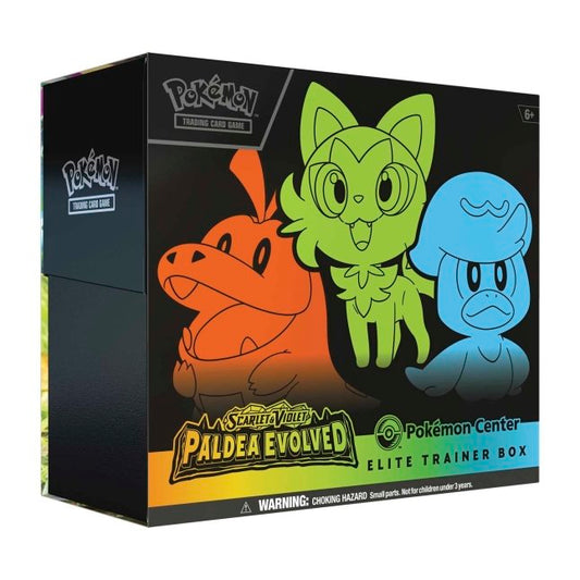 Paldea Evolved POKÉMON CENTER Elite Trainer Box (PC EXCLUSIVE)