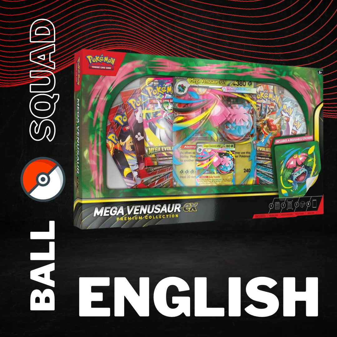 Mega Venusaur EX Premium Collection Pokemon Box