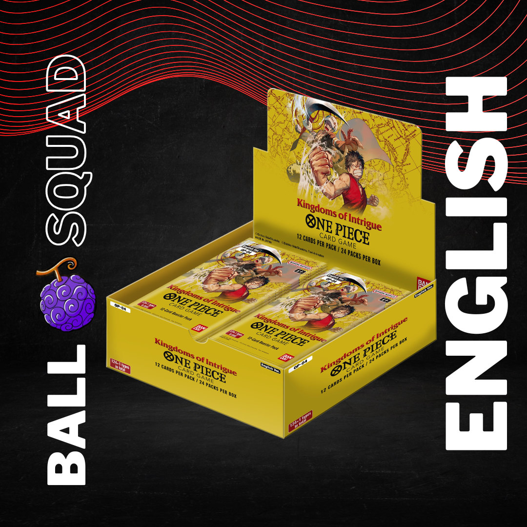 One Piece Kingdoms of Intrigue OP-04 Booster Box