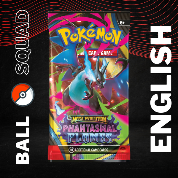 Phantasmal Flames Pokemon Booster Pack