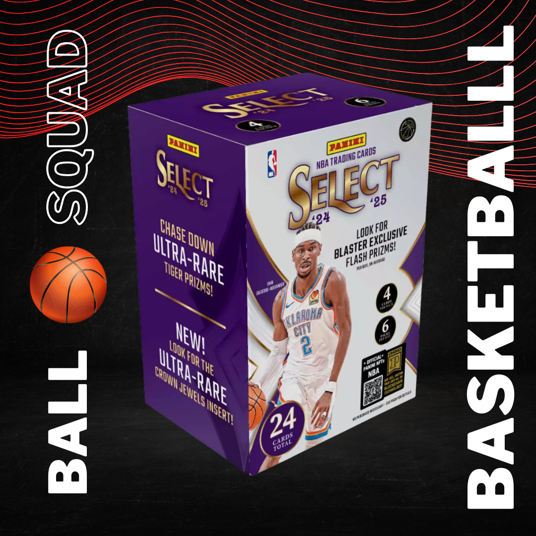 2024-2025 Panini Select NBA Basketball Blaster Box