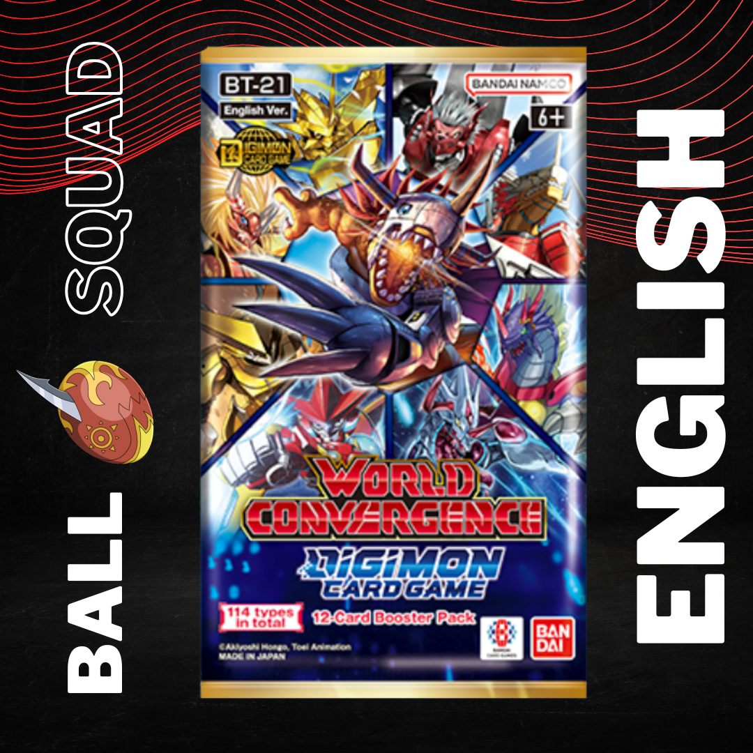 Digimon World Convergence BT21 Booster Pack