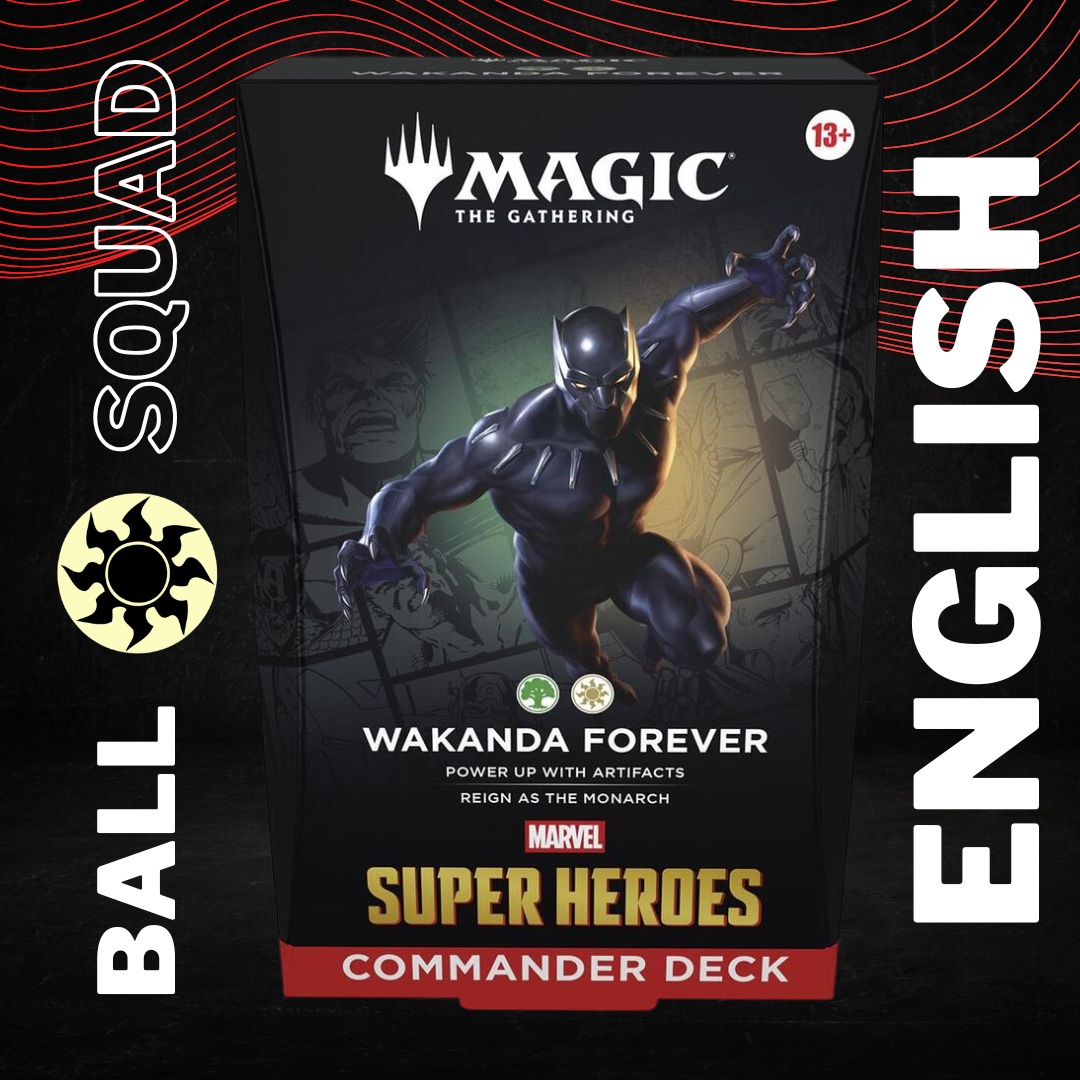 Magic the Gathering Marvel Super Heroes Wakanda Forever Commander Deck