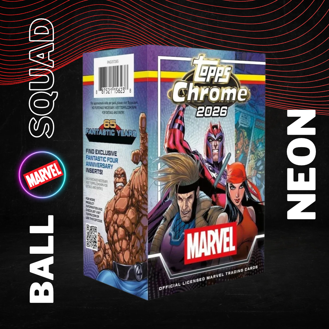 2026 Topps Marvel Comics Chrome Blaster Box