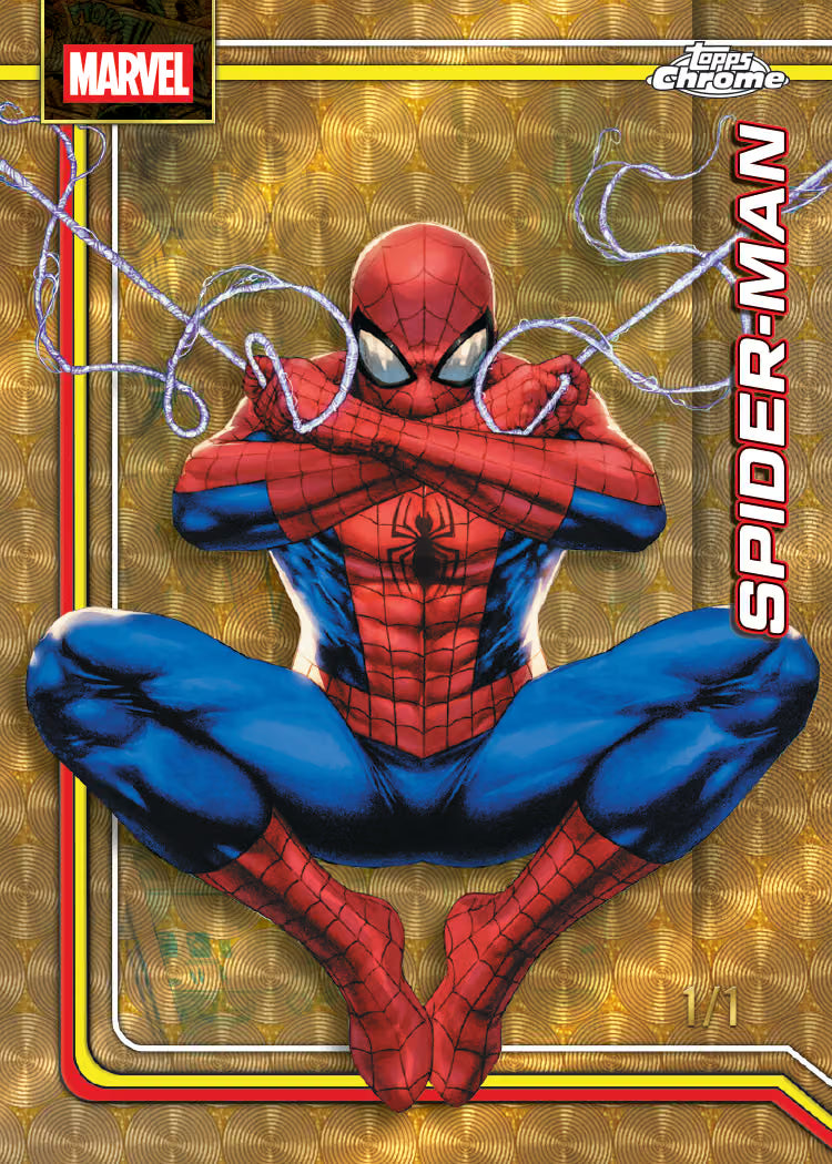 2026 Topps Chrome Marvel Comics Mega Box