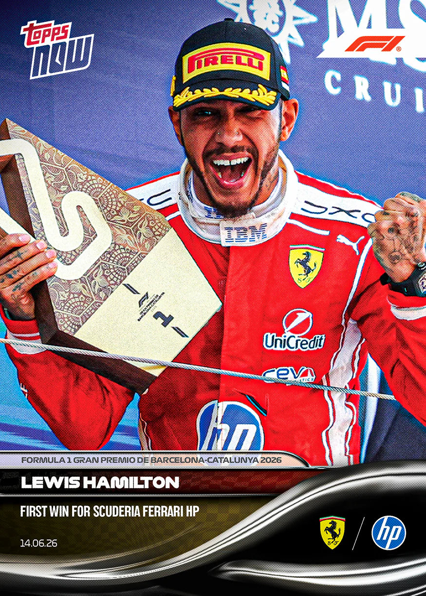Lewis Hamilton - 2026 Formula 1® Topps NOW® - Card 38