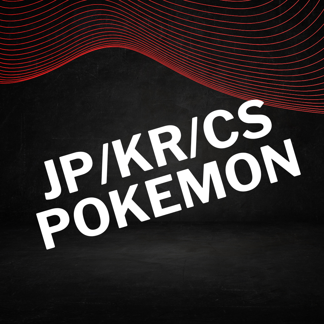 Japanese/Korean/Chinese Simplified Pokemon