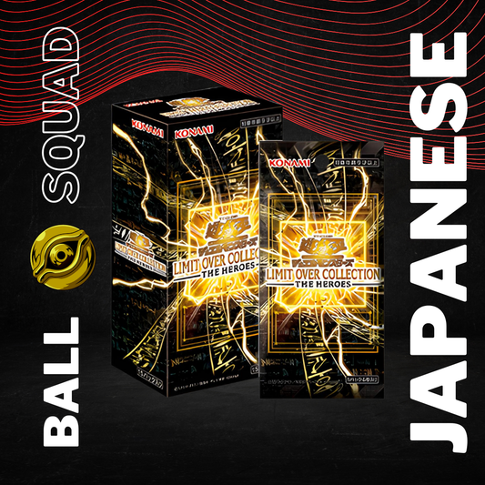 [PREORDER MAR-20-2026] Yu-Gi-Oh! Limit Over Collection The Heroes Japanese Booster Box (Yugioh)