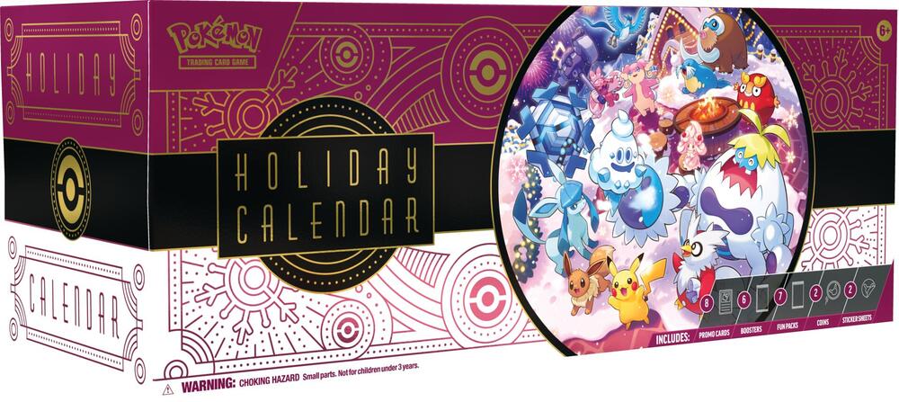 2025 Holiday Calendar Pokemon Box