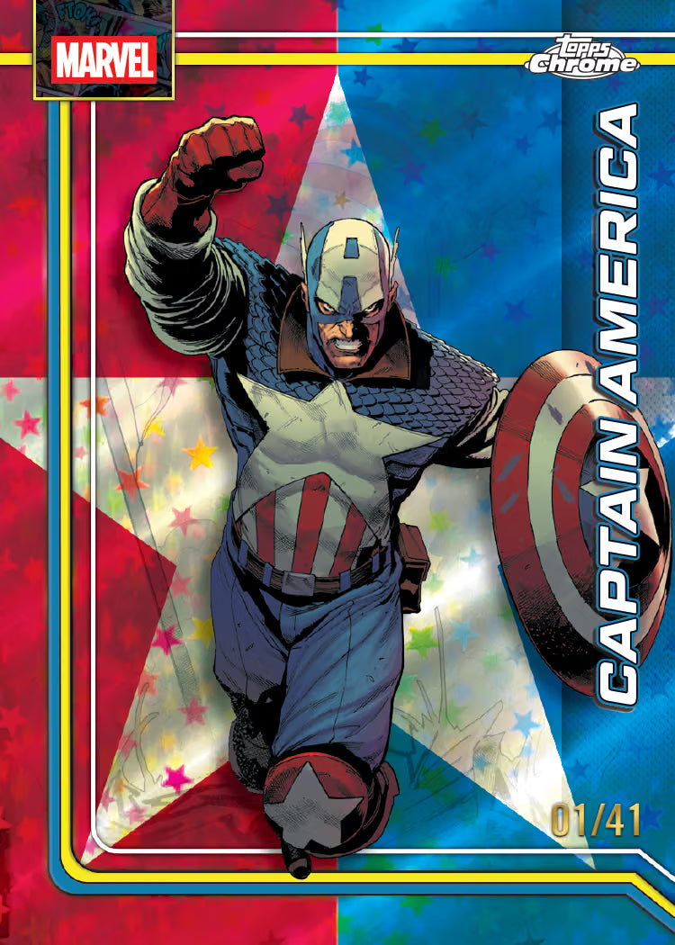 2026 Topps Chrome Marvel Comics Mega Box