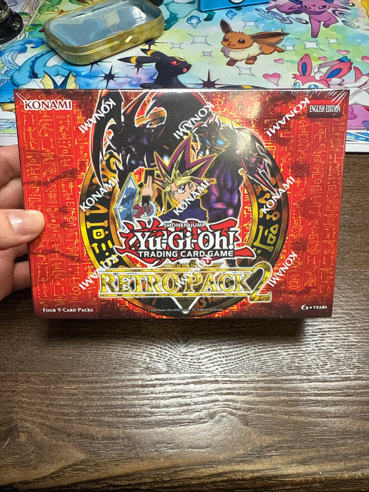 Yugioh Retro Pack 2 (4 pack) Box