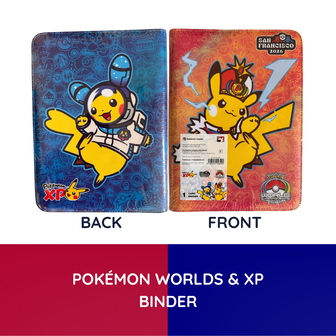 2026 San Francisco Pokemon Worlds & XP Card Binder