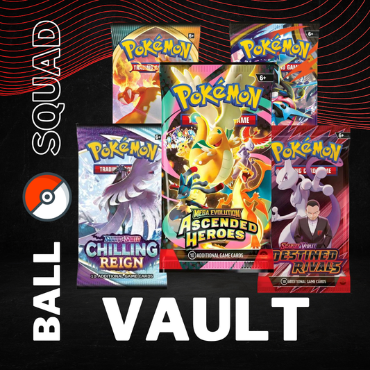 Pokemon VAULT - 5 Pokemon Booster Packs (LIVESTREAM ONLY)