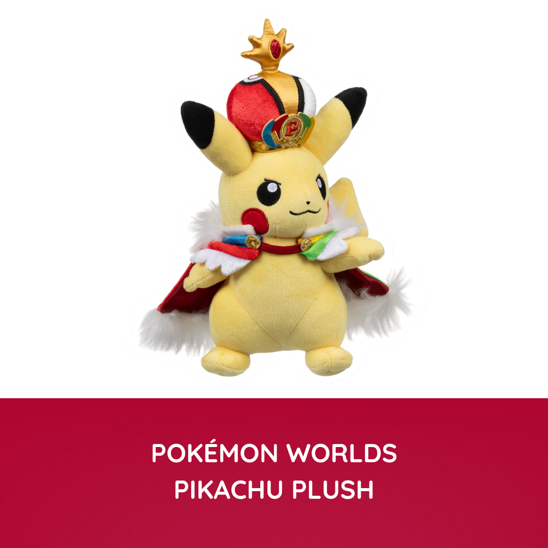 2026 San Francisco Pokemon Worlds Pikachu Plush