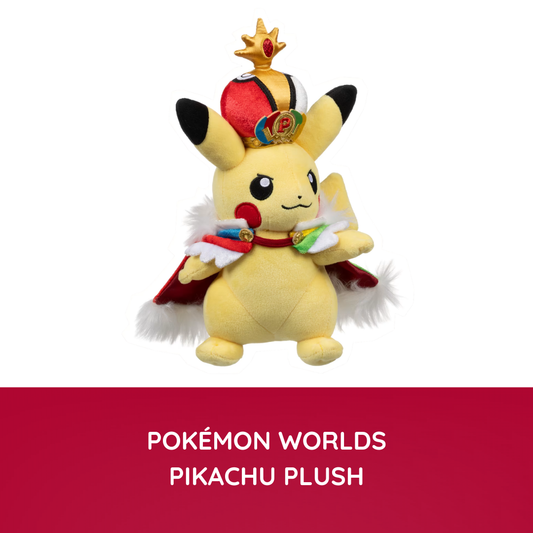 2026 San Francisco Pokemon Worlds Pikachu Plush