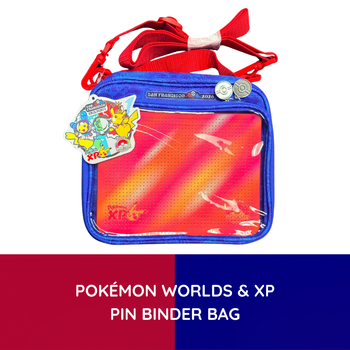 2026 San Francisco Pokemon Worlds & XP Pin Binder Bag