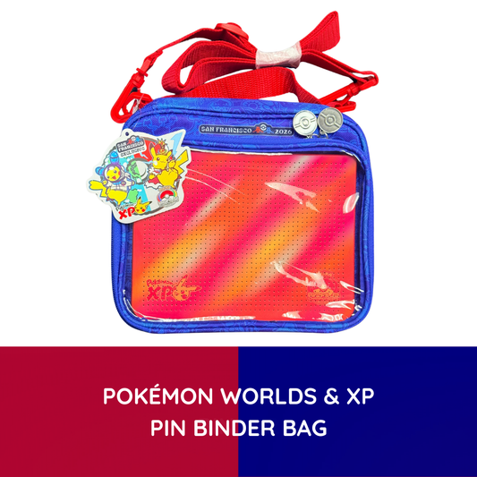 2026 San Francisco Pokemon Worlds & XP Pin Binder Bag