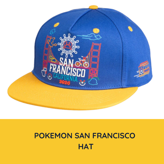 2026 San Francisco Pokemon Worlds XP SF Themed Hat