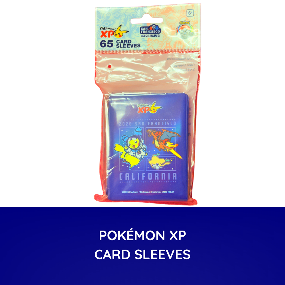 2026 San Francisco Pokemon XP Card Sleeves