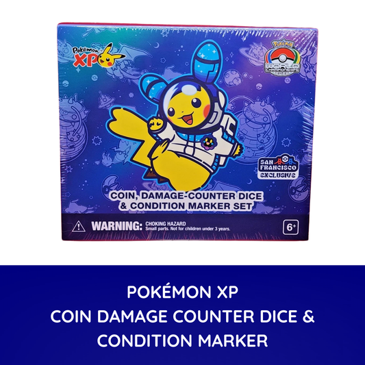 2026 San Francisco Pokemon XP Coin Damage Counter Dice & Conditional Marker Box