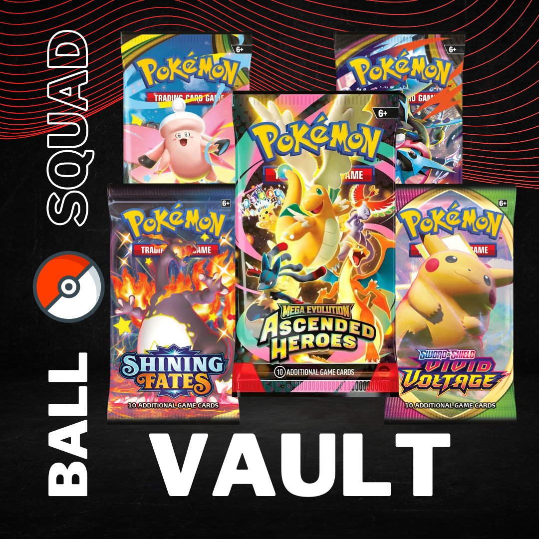 Pokemon VAULT #2 - 5 Pokemon Booster Packs (LIVESTREAM ONLY)