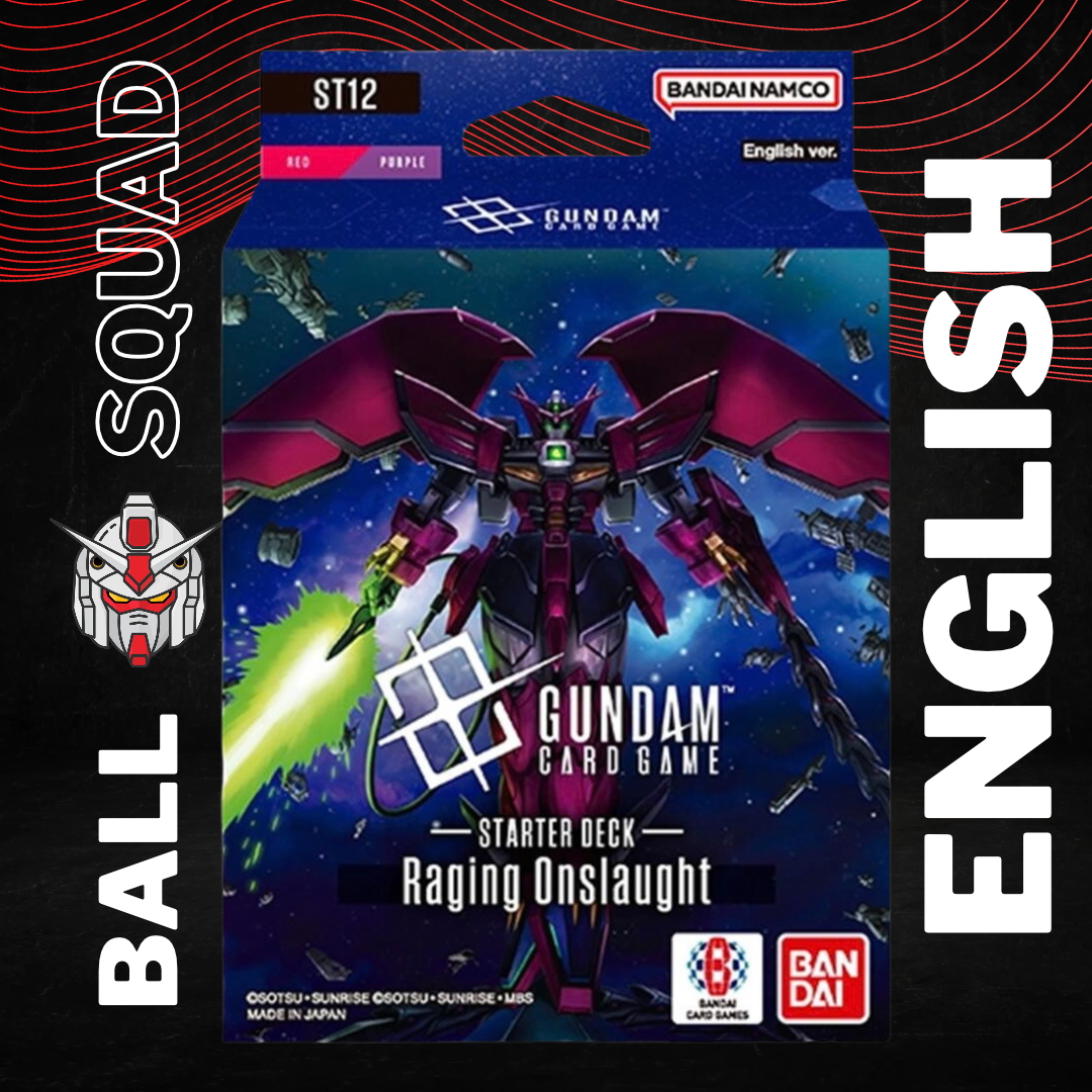 Gundam Starter Deck 12: Raging Onslaught (ST12)