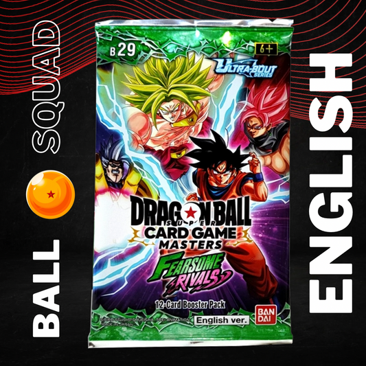 Dragon Ball Super Masters Fearsome Rivals B29 Booster Pack