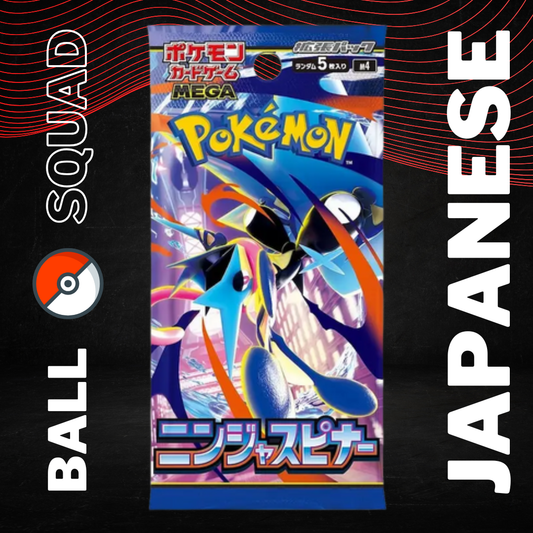 Ninja Spinner Japanese Pokemon Booster Pack