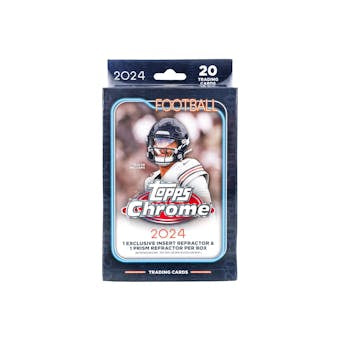 2024 Topps Chrome Football Hanger Box