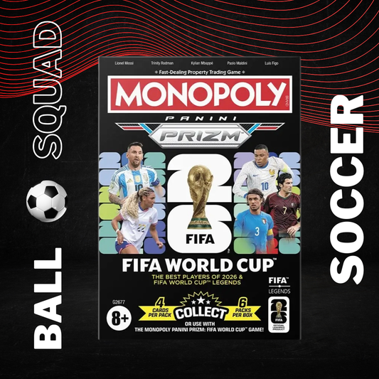 2026 Panini Prizm Monopoly FIFA World Cup Soccer Blaster Box