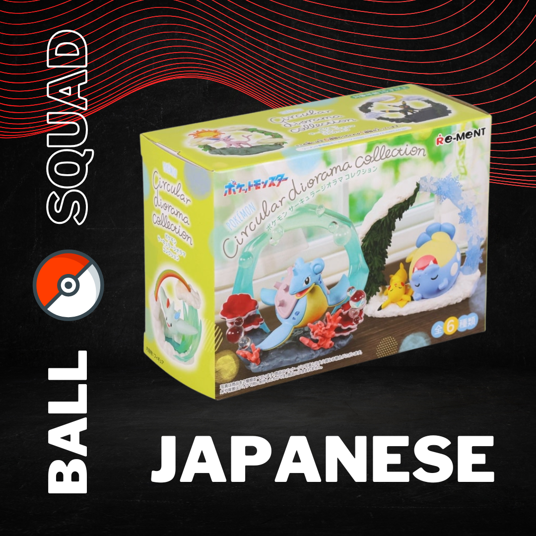 Re-Ment Pokemon Circular Diorama Random Box