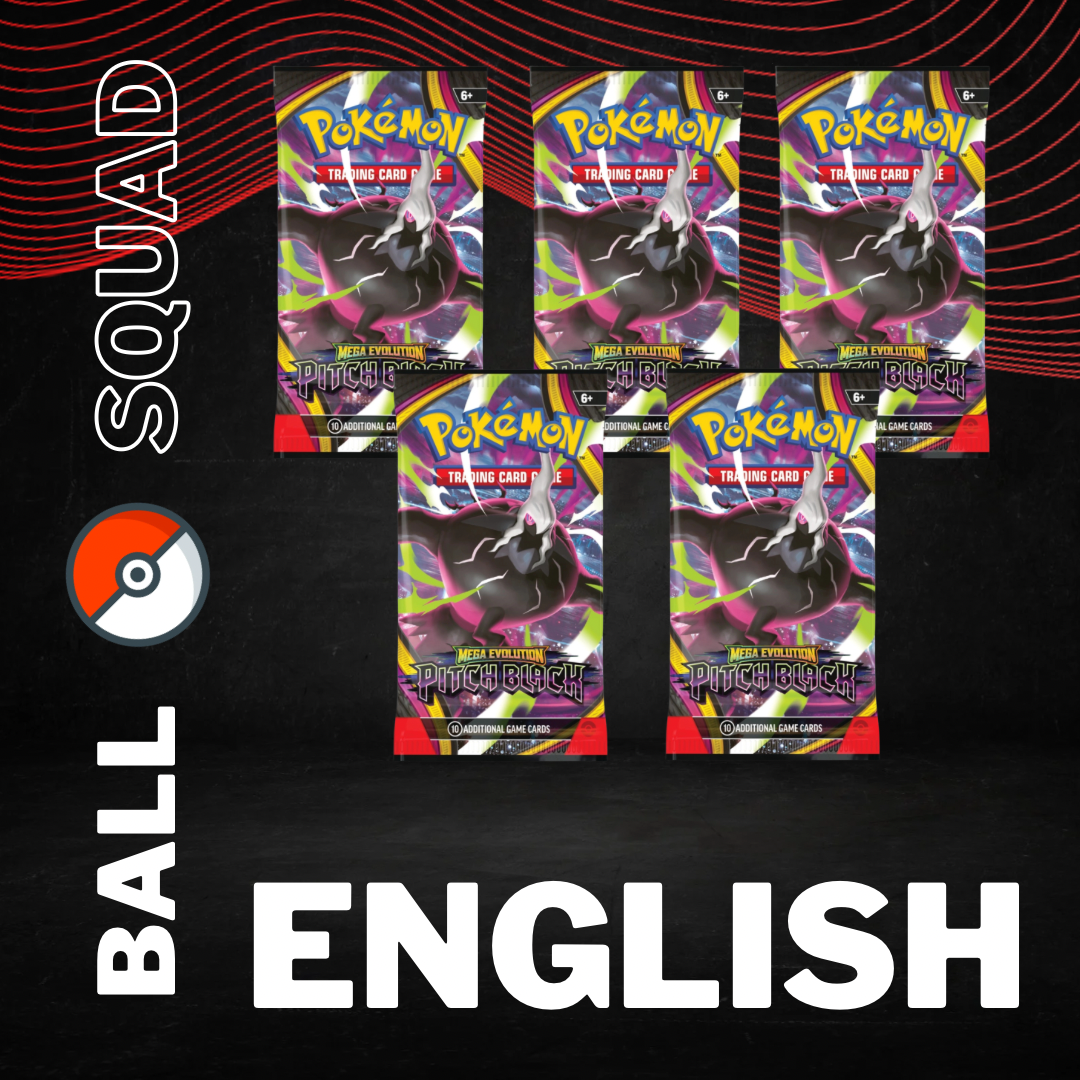 Pitch Black Pokemon 5 Booster Pack Bundle