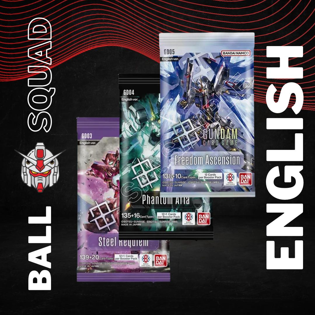 Gundam 3 Booster Pack Bundle