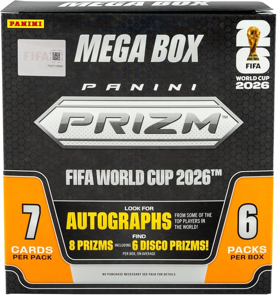 2026 Panini Prizm FIFA World Cup Mega Box