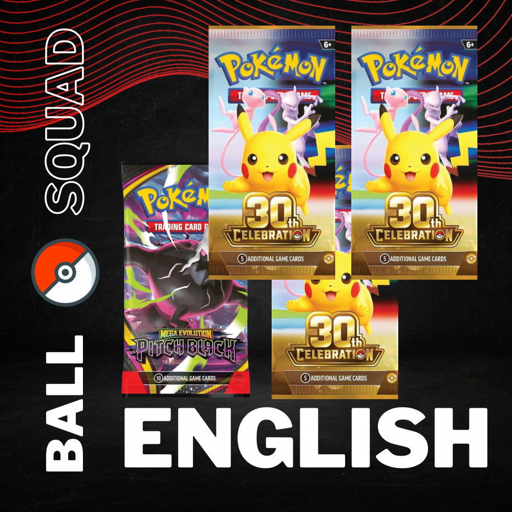 Pokemon 30th Celebration Booster Pack Bundle