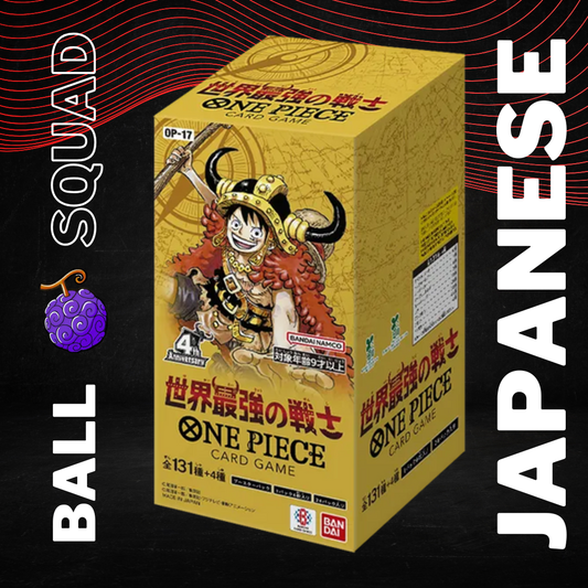 One Piece The World’s Strongest Warriors OP-17 Japanese Booster Box