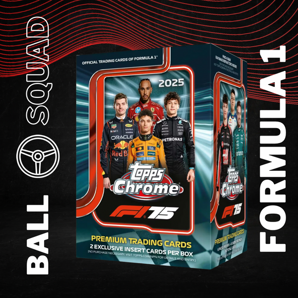 2025 Topps Chrome Formula 1 F1 Value Blaster Box