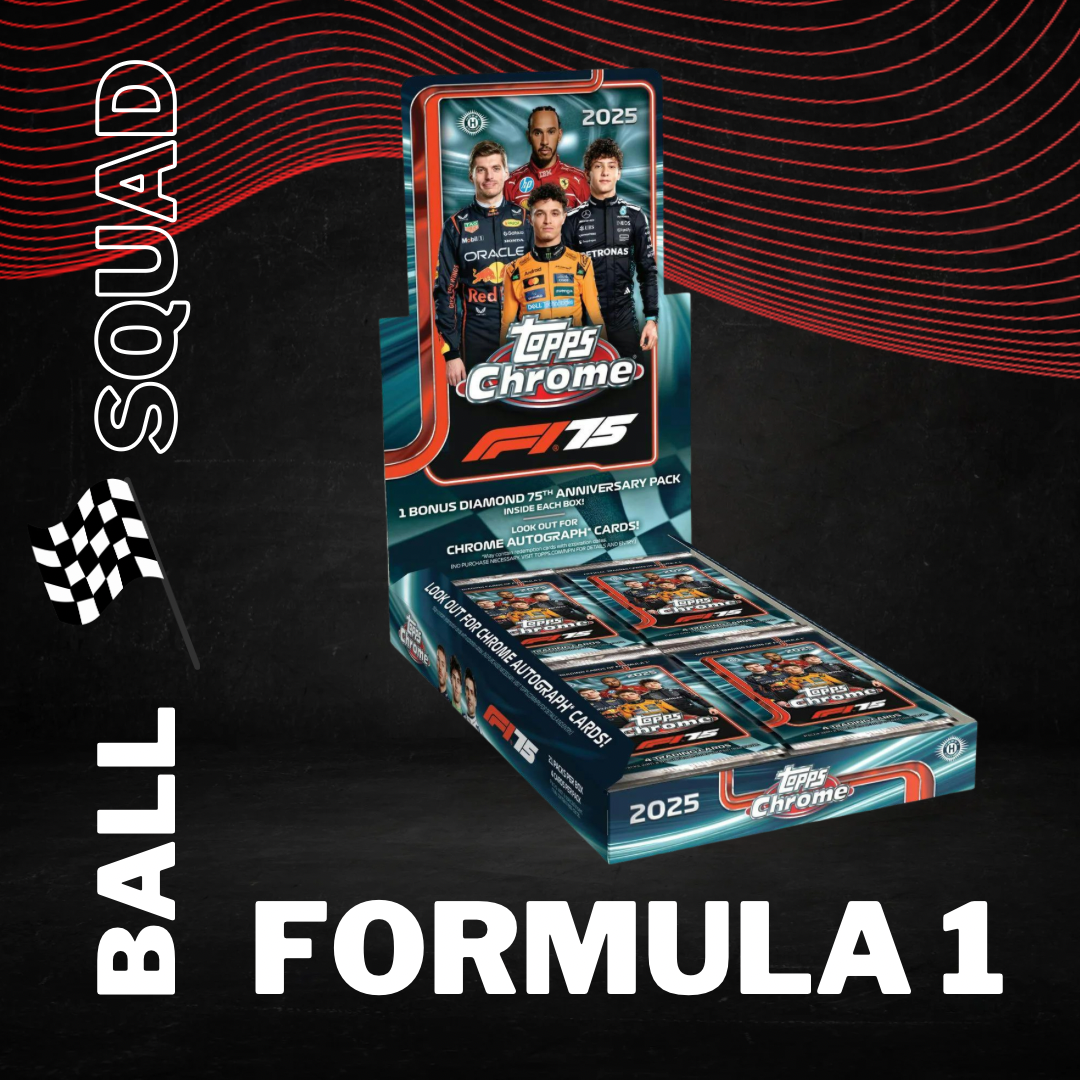 2025 Topps Chrome Formula 1 F1 Hobby Box