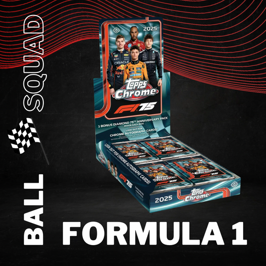 2025 Topps Chrome Formula 1 F1 Hobby Box