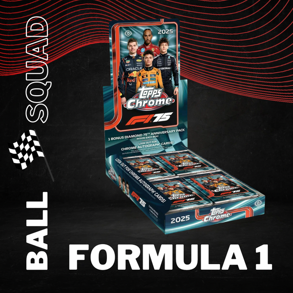 2025 Topps Chrome Formula 1 F1 Hobby Box